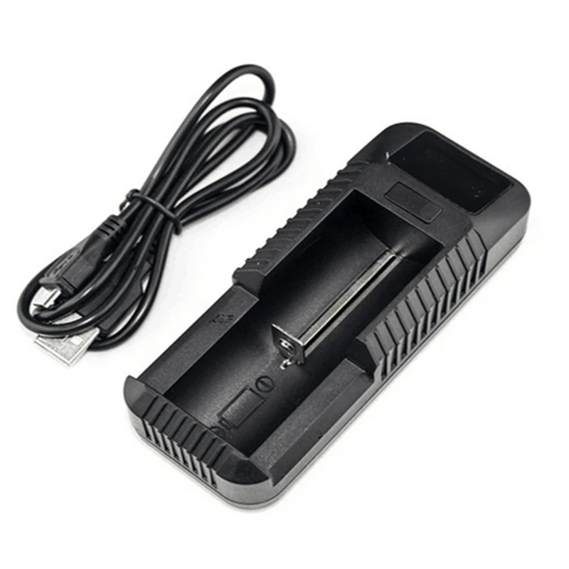 GTF LCD Интеллектуальный USB зарядное устройство Смарт для 26650 18650 18500 18350 17670 16340 14500 3 7 V
