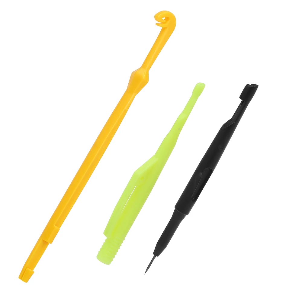 Рыболовный сборщик узлов игла рыболовная леска петля завязывание инструменты