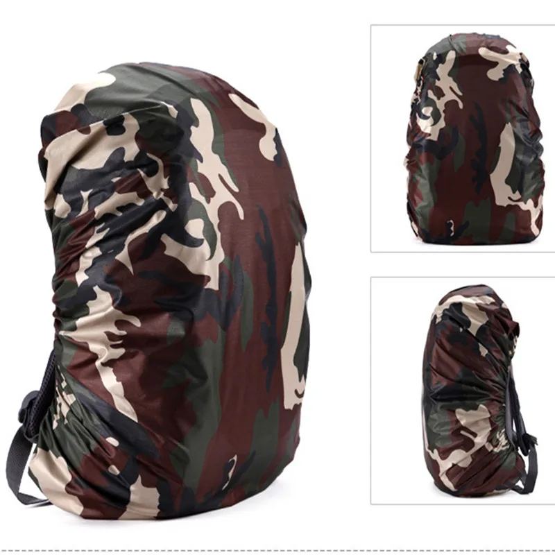Нейлоновый Камуфляжный водонепроницаемый рюкзак пылезащитный дождевик для