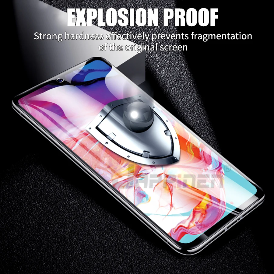 20D полностью наклеиваемая поверхность покрытие закаленное Стекло для samsung Galaxy A50 A20 A30 A40 A70 A80 A90 A10 M20 M30 M40 Экран протектор Стекло пленка