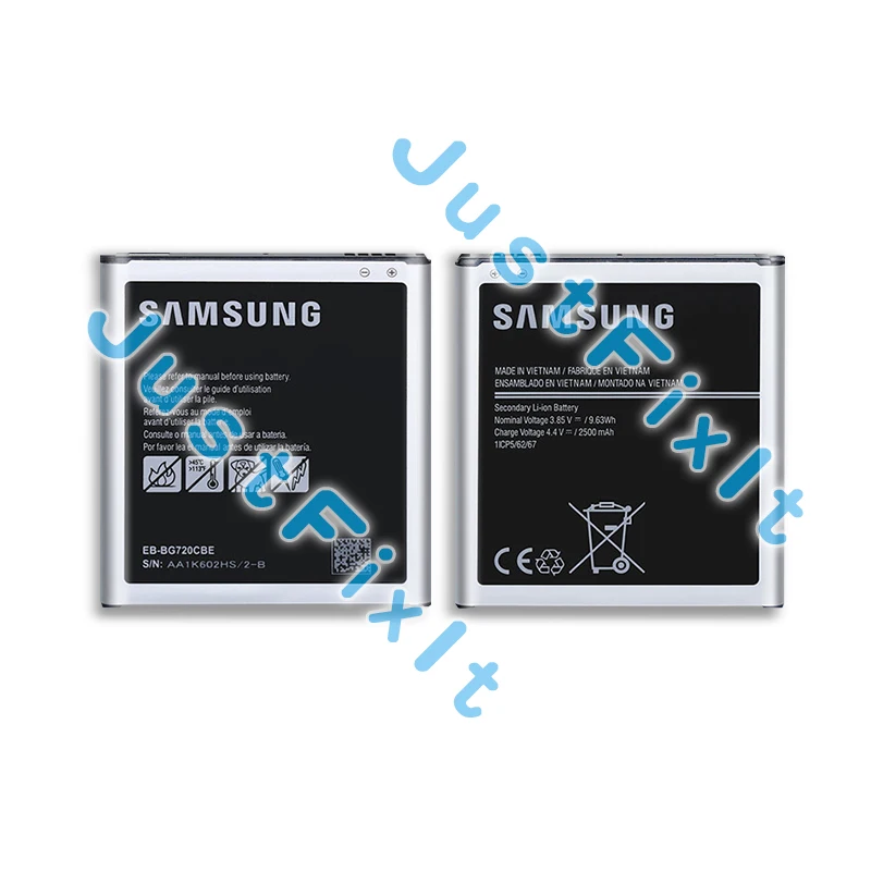 EB BG720CBE оригинальный Батарея для samsung Galaxy Grand 3 G7200 G7209 G7202 G7208 G7208V G720NO 2500 ма