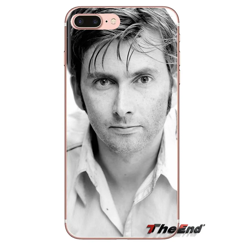 For Xiaomi Redmi 4A S2 Note 3 3S 4 4X 5 Plus 6 7 6A Pro Pocophone F1 Transparent Soft Cases Tardis Doctor Who With David Tennant |
