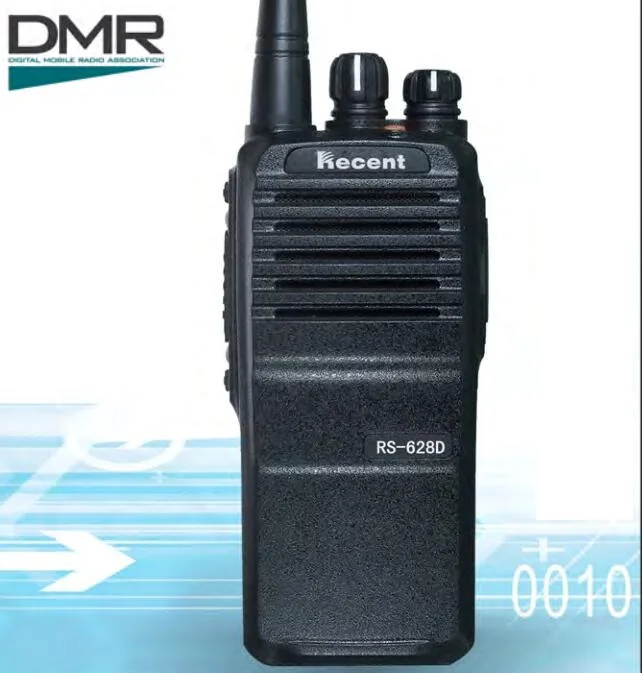Новый Профессиональный Цифровой Walkie Talkie ham radio comunicador CB UHF TDMA двойной слот RS628D DMR hf