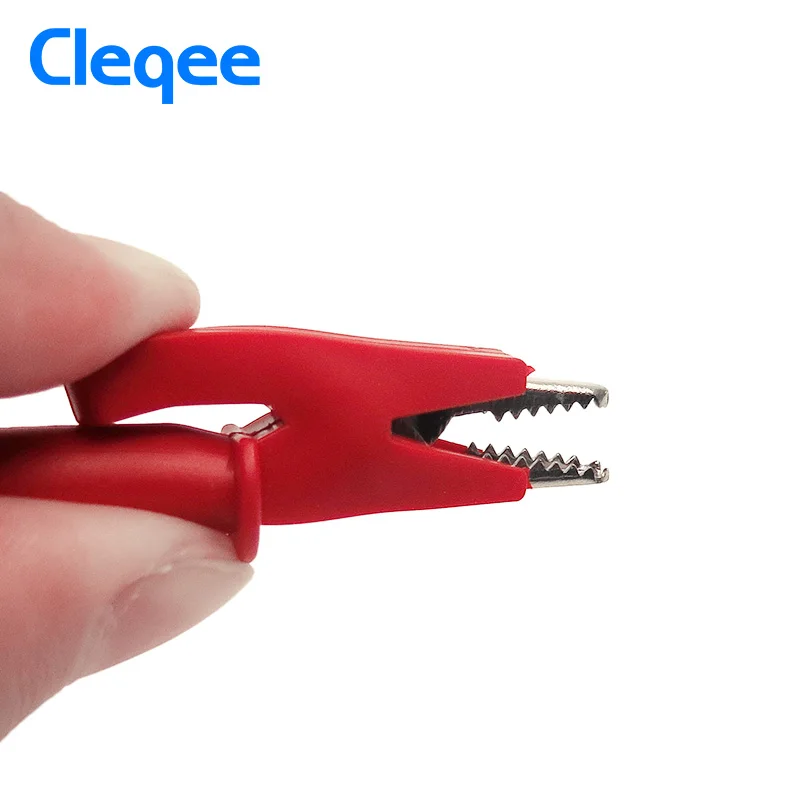 Cleqee P1037 1 комплект 5 шт. м 4 мм разъем типа &quotбанан&quot в зажим &quotкрокодил&quot