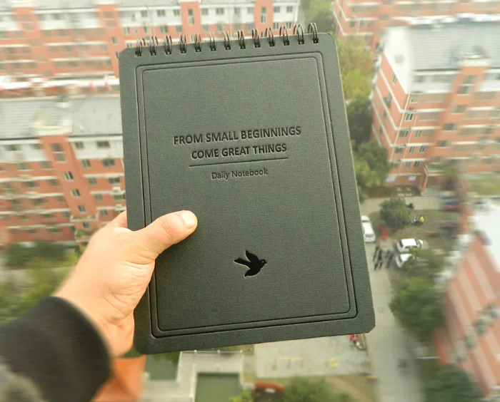 Южная Корея канцелярские товары A5 спираль простой блокнот дневник книжный вал