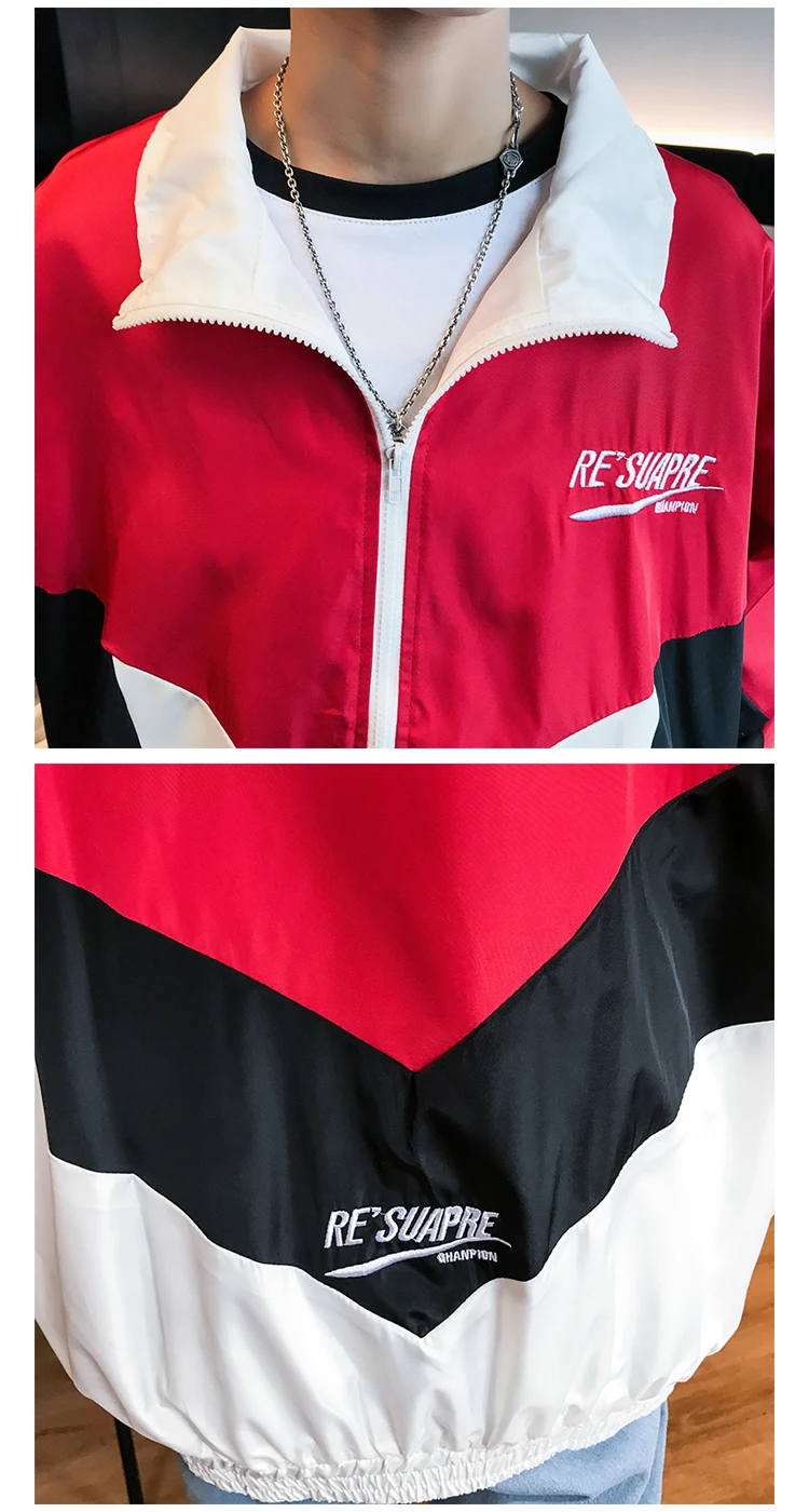 Мужская хлопковая куртка с капюшоном повседневная в стиле хип-хоп тренировочная