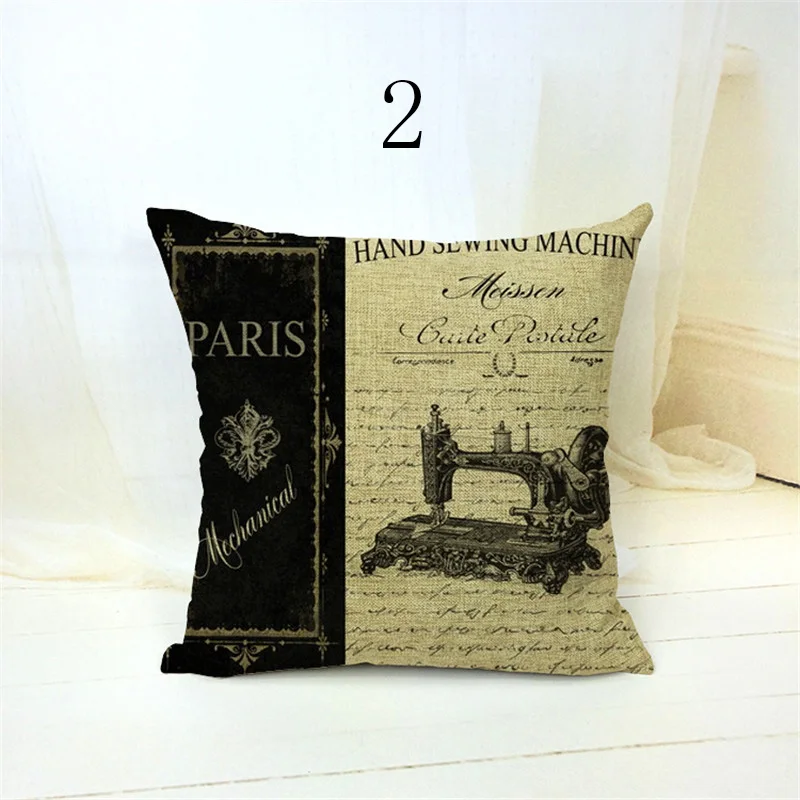 Декоративные подушки в винтажном стиле ностальгический фонограф машина Подушка