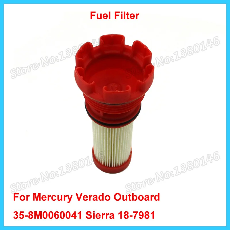Топливный фильтр для Mercury Optimax подвесной мотор Verado 35 8M0020349 & 884380T|fuel track|fuel filter waterfuel