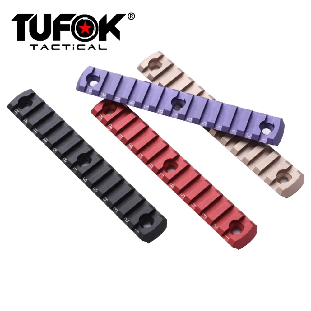 TuFok Keymod 13 слотов супер низкий профиль рельсовая секция ультратонкий Picatinny