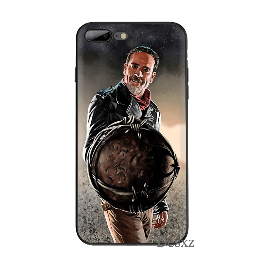Силиконовый ТПУ чехол для телефона Walking Dead iPhone 11 Pro X XS Max XR 6 6s 7 8 Plus 5 5s SE защитный |