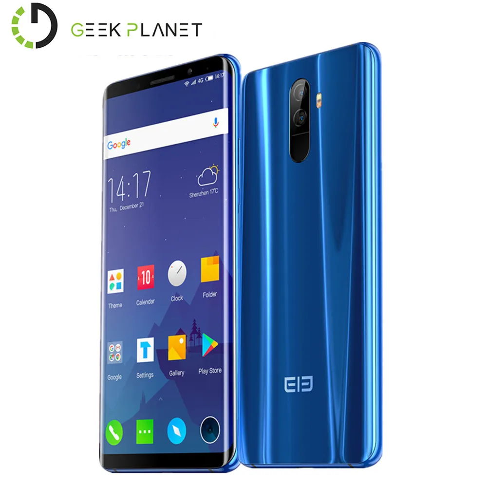 Elephone U MT6763 Octa Core сотовый телефон 5 99 дюймов Android 7 1 смартфон 6 ГБ Оперативная память
