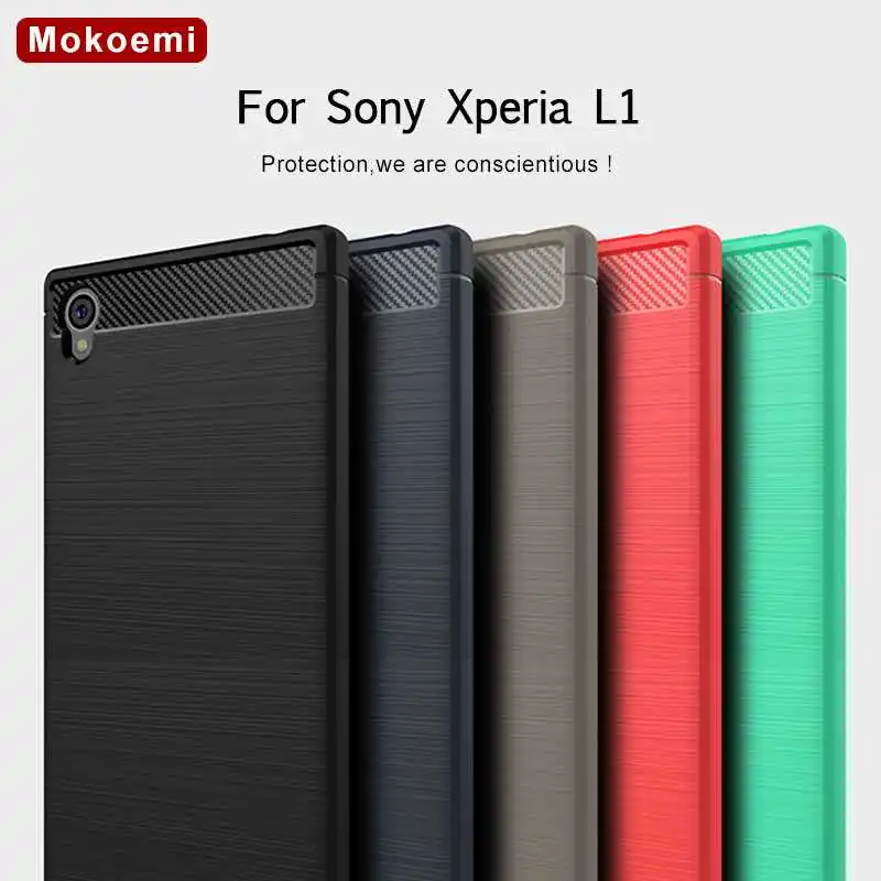 Mokoemi модный противоударный мягкий силиконовый чехол 5," для sony Xperia L1 чехол для sony Xperia L1 сотовый Чехол для телефона