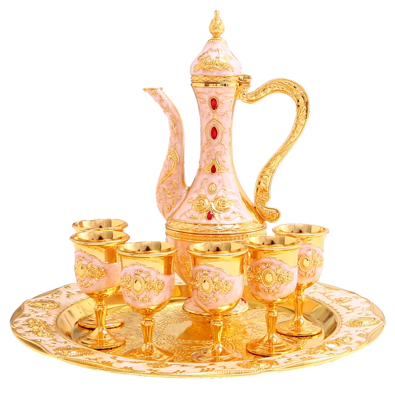 Русский креативный бокал для водки вина бренди ножниц золотой с плоскими колбами