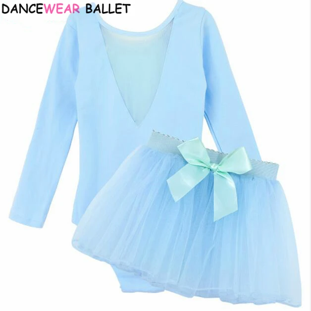 Балетное платье для девочек гимнастическое трико детская балетная одежда с
