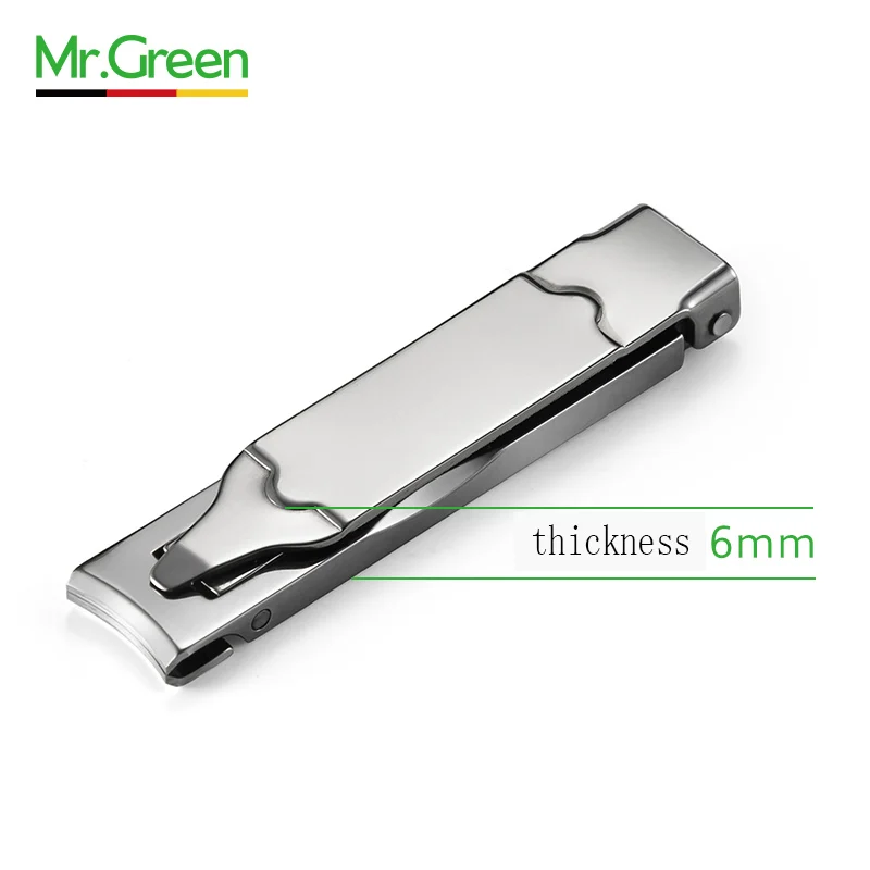 MR.GREEN новый ультра тонкий складной ручной ноготь клипер Резак Триммер