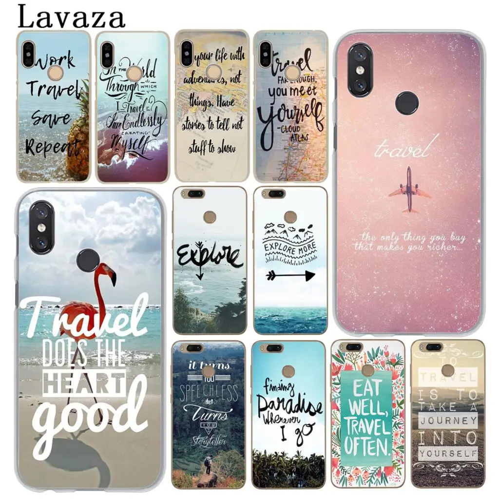 Чехол для мобильного телефона Lavaza travel does the heart Xiaomi MI 10 9 9T CC9 CC9E A3 Pro 8 SE A2 Lite A1 6 pocophone f1