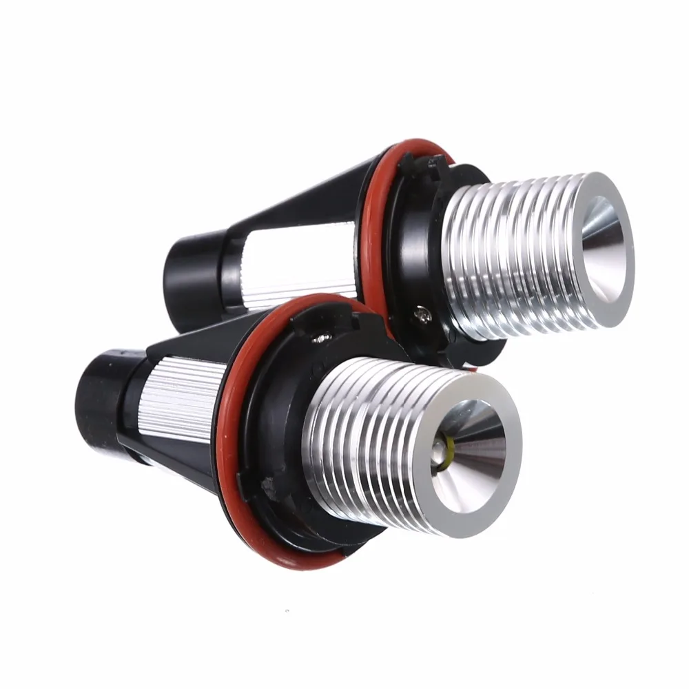 2 шт./пара 2*5W 10W для светодиодных чипов Cree Светодиодный Маркер Angel Eyes Белый Синий