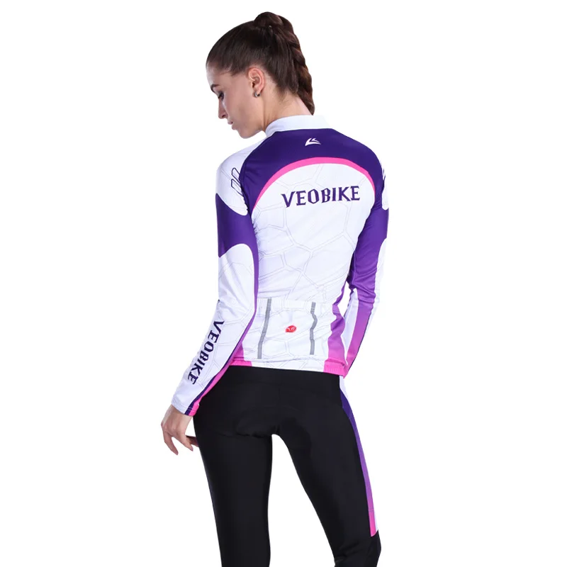 VEOBIKE Весна Pro Team MTB велосипедная одежда для женщин майки велоспорта комплект