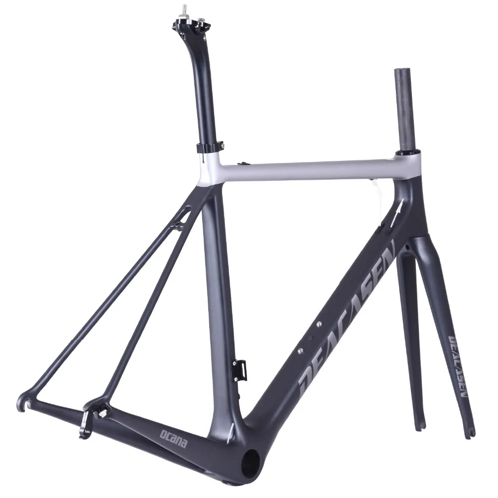 Super Light Full Carbon Road Bike Frame DI2 &amp Machinery Racing Bicycle Frameset Fork BBright 54cm | Спорт и развлечения