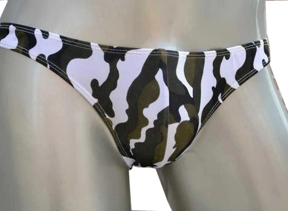 

Low waist Men's Camouflage Panties male sexy briefs Underwear ZJH260C