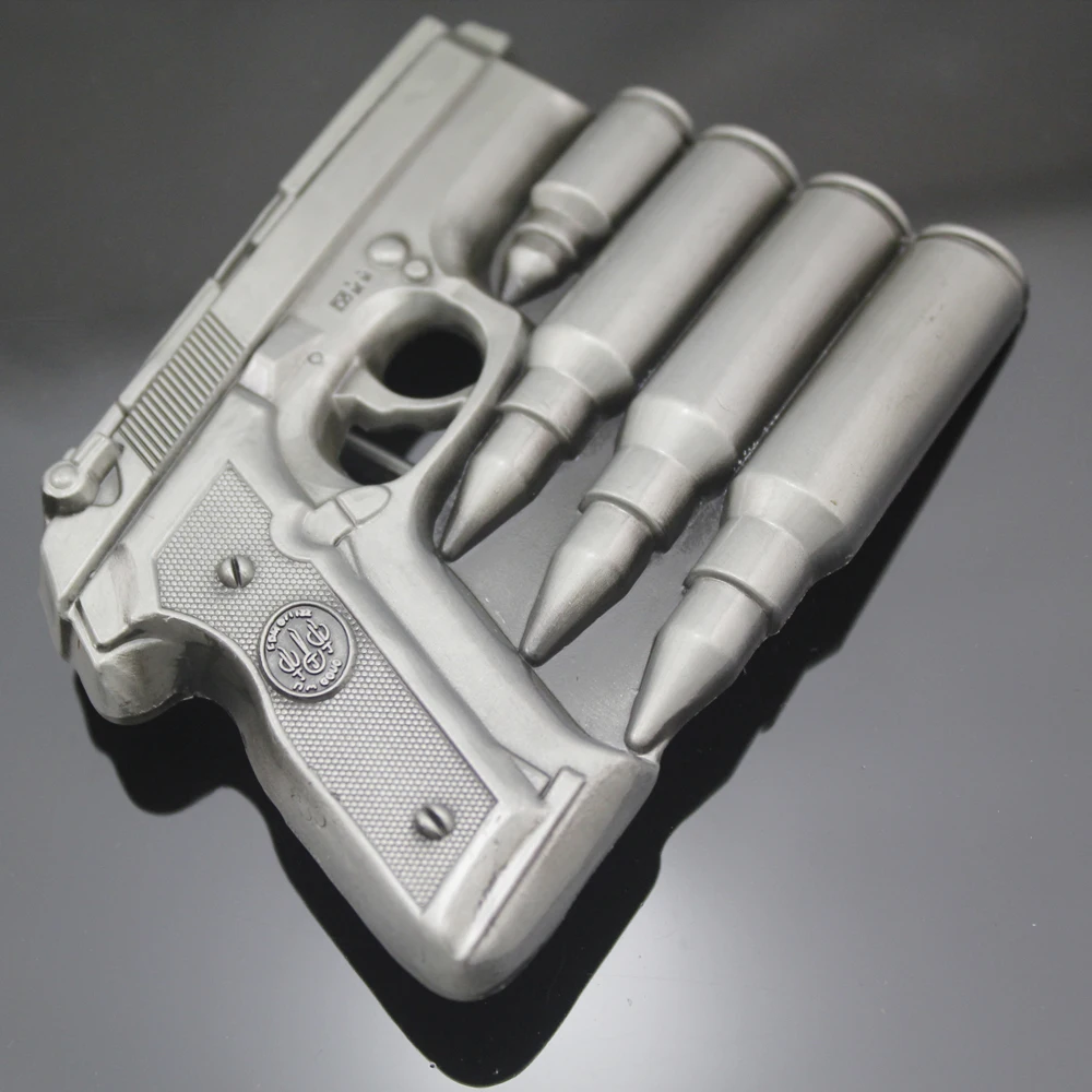 Мужской пистолет с посеребренным пистолетом военный западное Родео Техасский