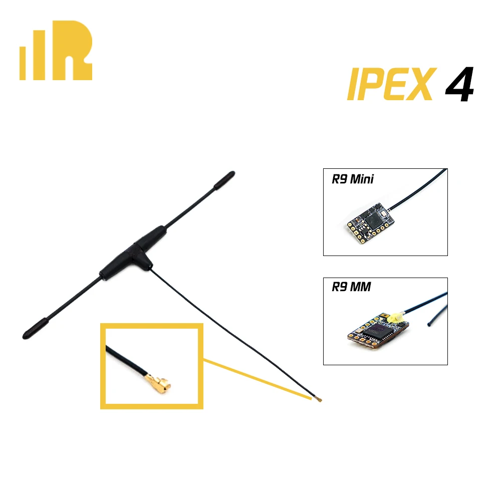 FrSky 900 мгц IPEX4 IPEX 4 IPEX1 1 дипольная т антенна для R9 Slim / + Mini MM ресивер|Детали и