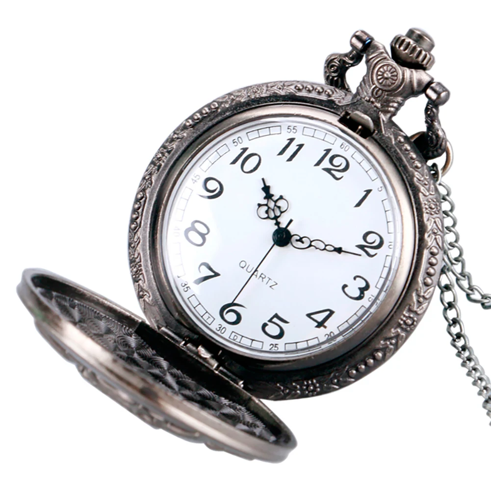 Мужские и женские винтажные карманные часы с подвеской в виде дикого льва|Карманные часы| |