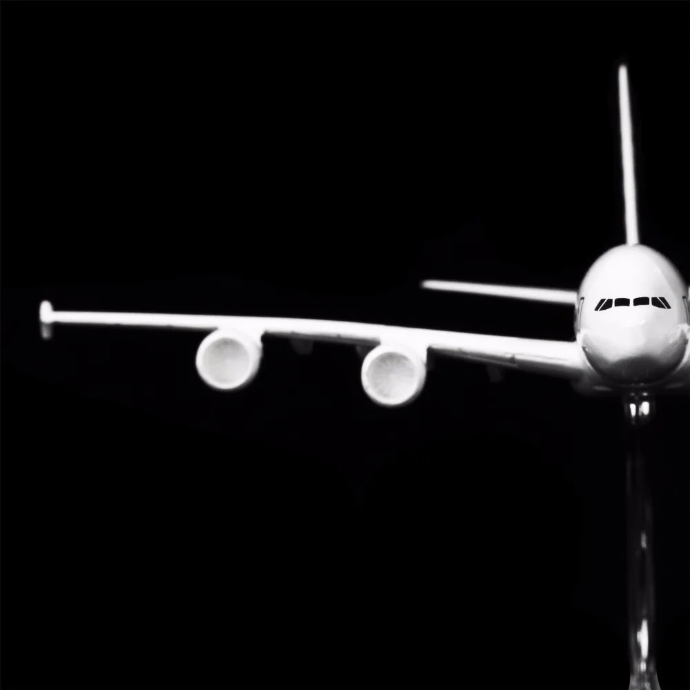 1:400 16 см Airbus A380 металлическая модель самолета украшение офиса игрушка идея