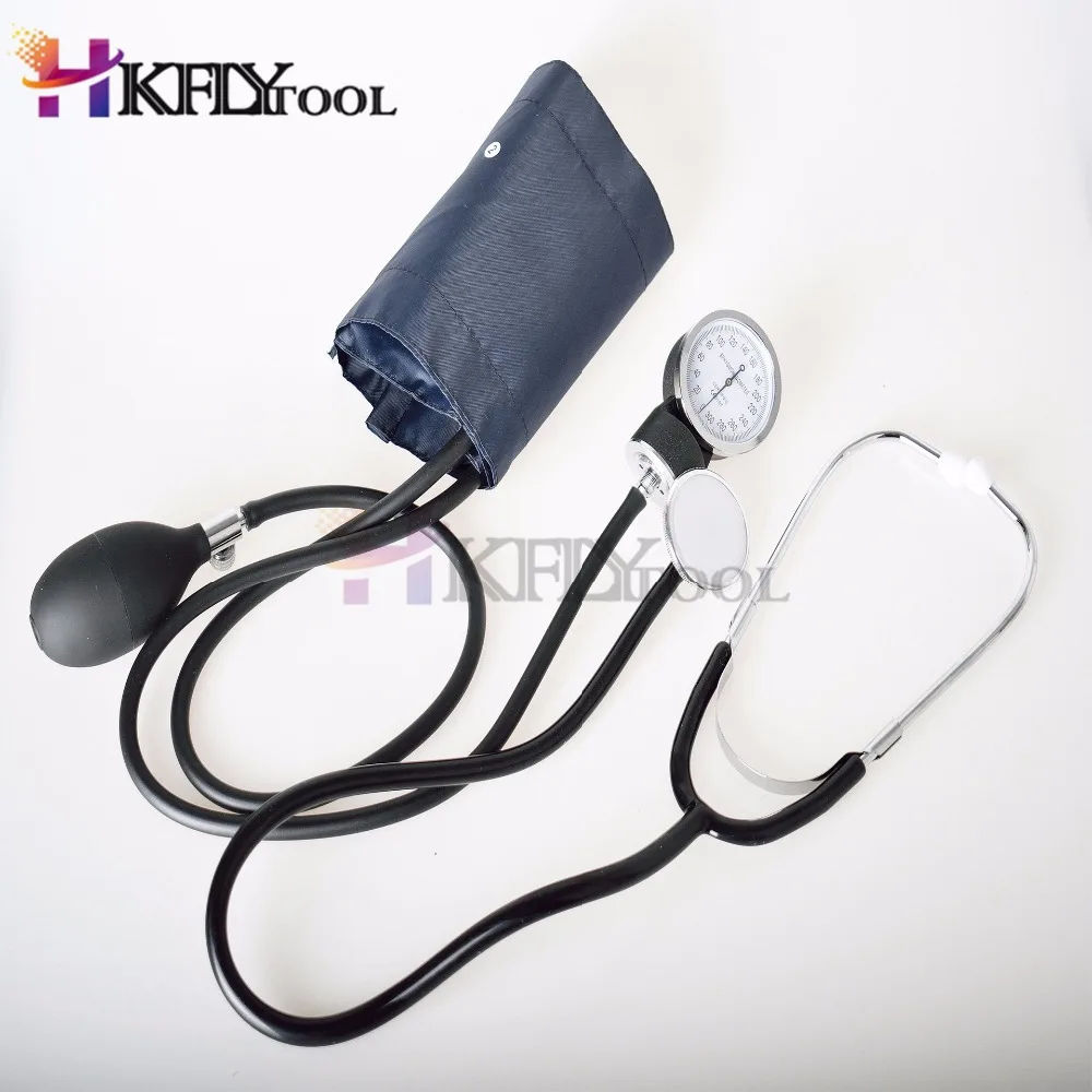Анероидный сфигмоманометр и стетоскоп манжета в комплекте Верхняя деталь с