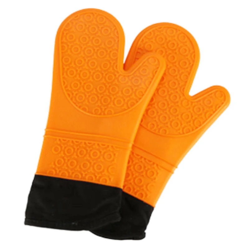 2 шт. кухонные теплоизоляционные перчатки силиконовая печь микроволновая