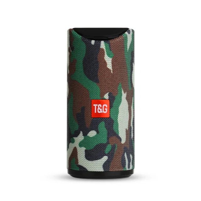Camouflage Bluetooth открытый динамик водонепроницаемый портативный беспроводной Колонка громкий динамик коробка Поддержка TF карта FM радио Aux вход - Цвет: Camouflage