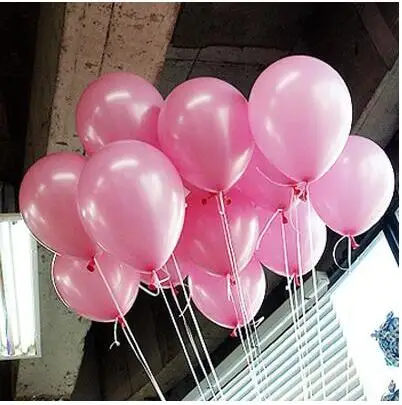 pink 30 шт./лот 10 дюймов Тиффани золото черный латекс гелиевые шары Свадьба День рождения детский душ вечерние принадлежности для декора детские игрушки Воздушные шары - Цвет: pink
