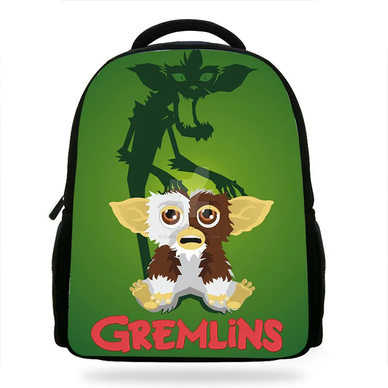 Новый мультяшный дизайн Gremlins Gizmo сумки для книг детей с животными повседневный рюкзак повседневная школьная