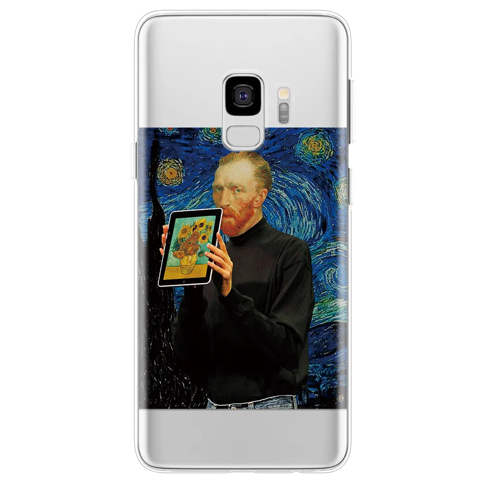 fgjuhua Отличная арт эстетичный Мона Лиза David чехол для samsung Galaxy A70 A60 A50 A40 A51 A71 A90 A80 S11 S10 S9 S8 плюс S11e чехлы из ТПУ - Цвет: fgjuhua