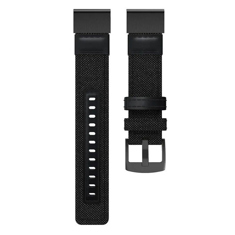 Новейший кожаный ремешок для наручных часов Quick Fit 22 мм для Garmin Fenix 6, ремешок для наручных часов Garmin Fenix 5, ремешок для наручных часов Forerunner 935 - Цвет: Black