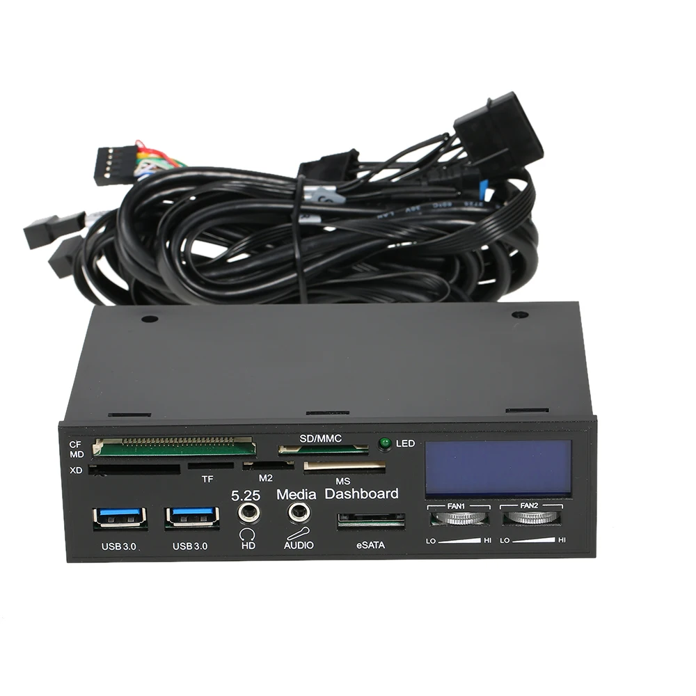 STW Многофункциональный USB 3 0 концентратор eSATA порт внутренний кард ридер