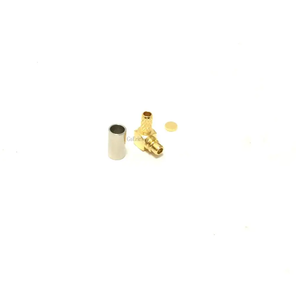 10 шт. RF коаксиальный MMCX штекер RG316 RG174 LMR100 прямоугольный разъем|plug connector|plug typeplug m |