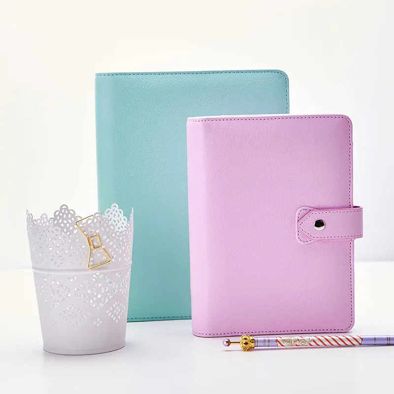 2020 Lovedoki Dokibook блокнот планировщик А6 синий мятный золотистый в горошек 6 колец