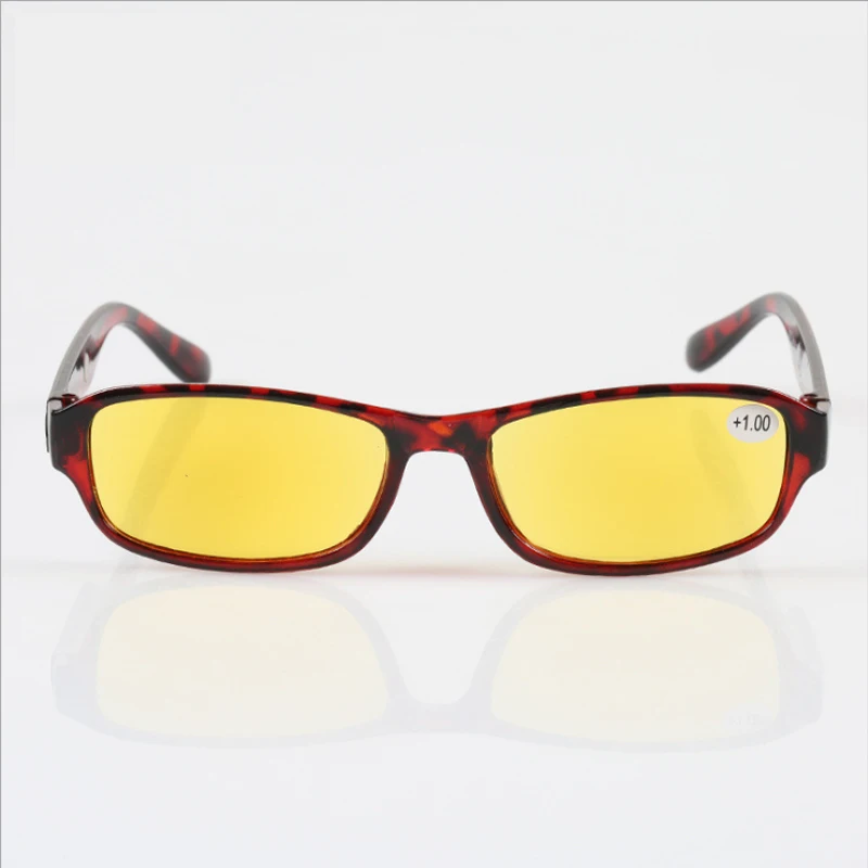 Пресбиопические очки для чтения мужчин и женщин диоптрии в пластиковой оправе с