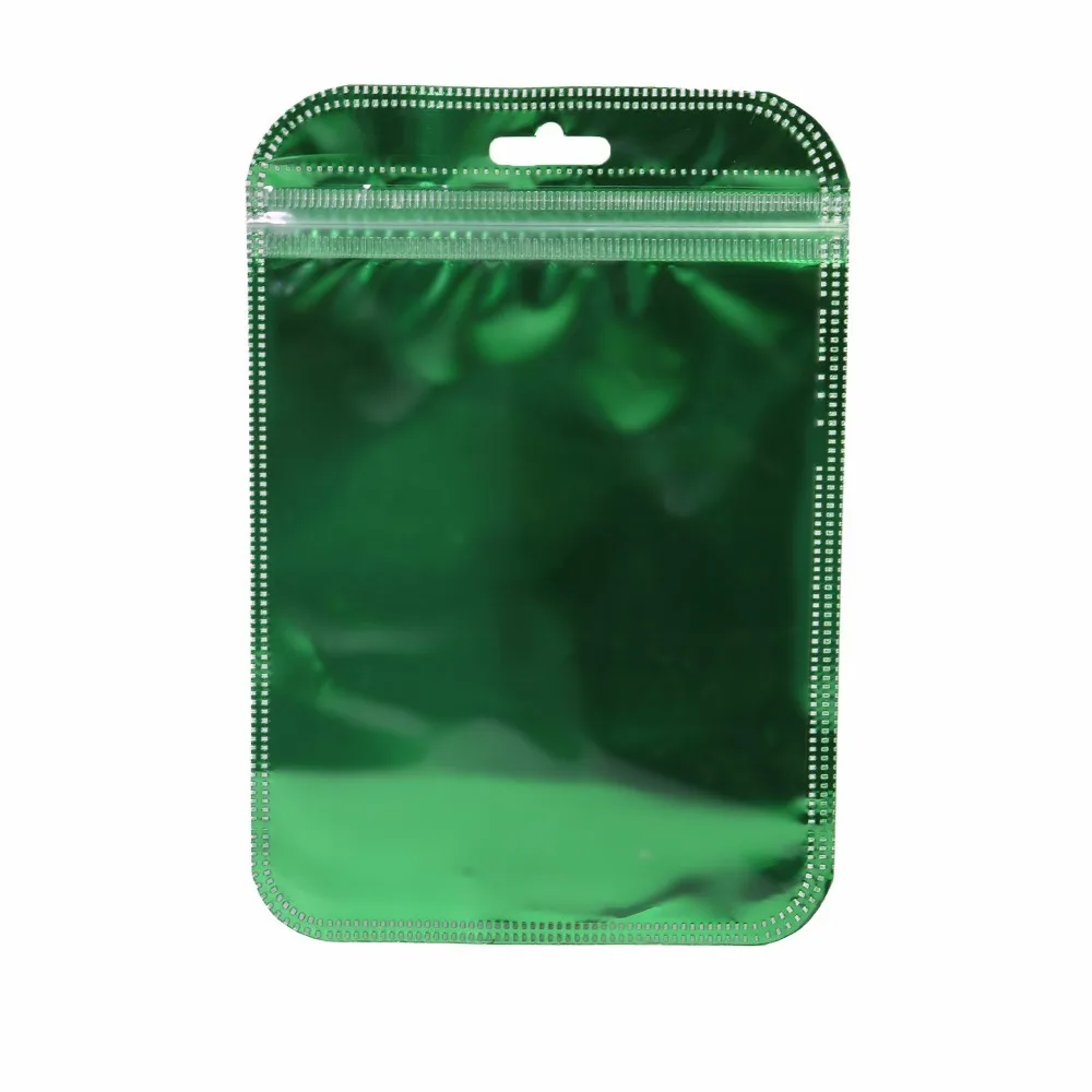10x15 см (4x6in) прозрачная и блестящая Фольга Золотая серебряная зеленая висячая с