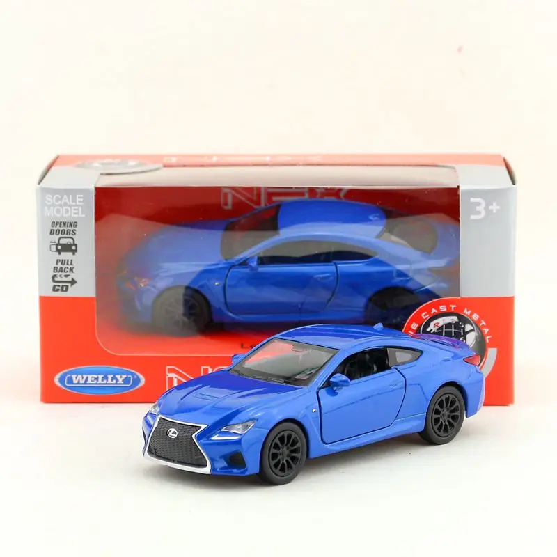 Модели легкосплавных автомобилей 1:36 высокая имитация Lexus RC F оригинальная