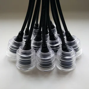 Оссветильник ительная трубка T8 Водонепроницаемая совместная основа держателя лампы DIY аквариум набережная прозрачная водонепроницаемая куртка рукав лампа заглушка