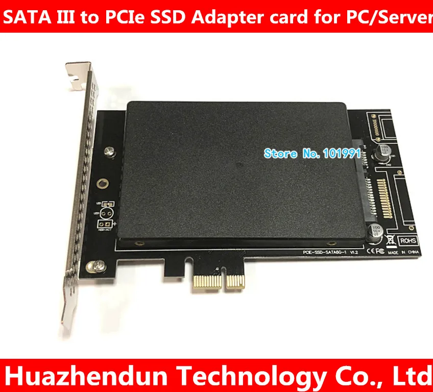 Новая высокоскоростная карта адаптера DEBROGLIE DB-2016 SATA III к PCIe SSD для 08*12 0,8-10,12 Бесплатная доставка