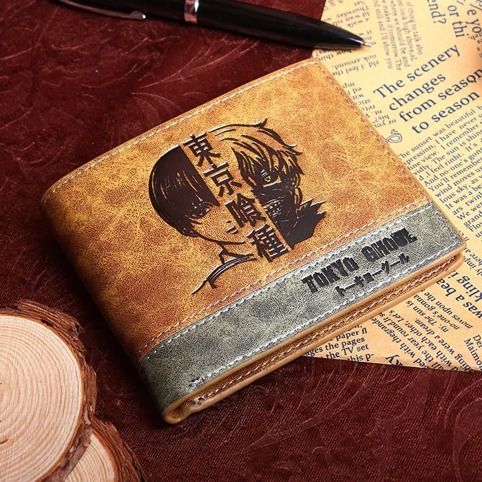 

PU wallet printed with Japan Anime Tokyo Ghoul Kaneki Ken