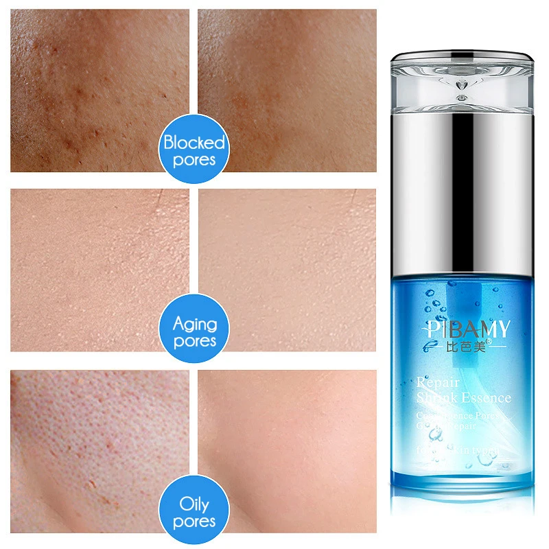 PIBAMY гамамелис сужает поры Ремонт лица эссенция уход за кожей с сывороткой против