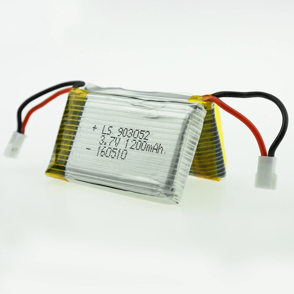 3.7 В 1100 мАч Li-Po батарея для jjrc H11WH H11D H11C HQ898 Quadcopter беспилотный 5 шт. с зарядное