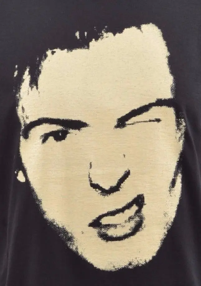 Мужская черная футболка SID VICIOUS SNARL английский панк рок 197s 5xl|Мужские футболки| |