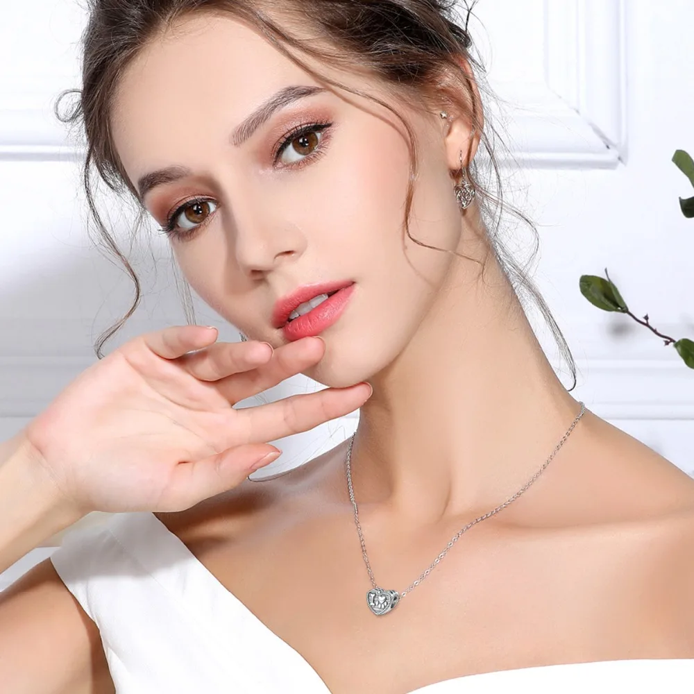 Eudora,, бусины из стерлингового серебра 925, очаровательный кот, животные, следы и кости, подвески, подходят к оригинальному браслету и ожерелью, сделай сам, ювелирное изделие Z78