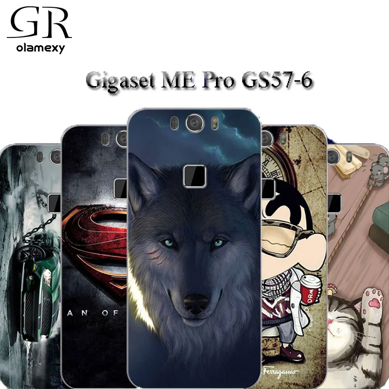 Чехол для телефона Gigaset ME pure GS53-6 GS55-6 TPU чехол с рисунком PRO Чехлы мобильных