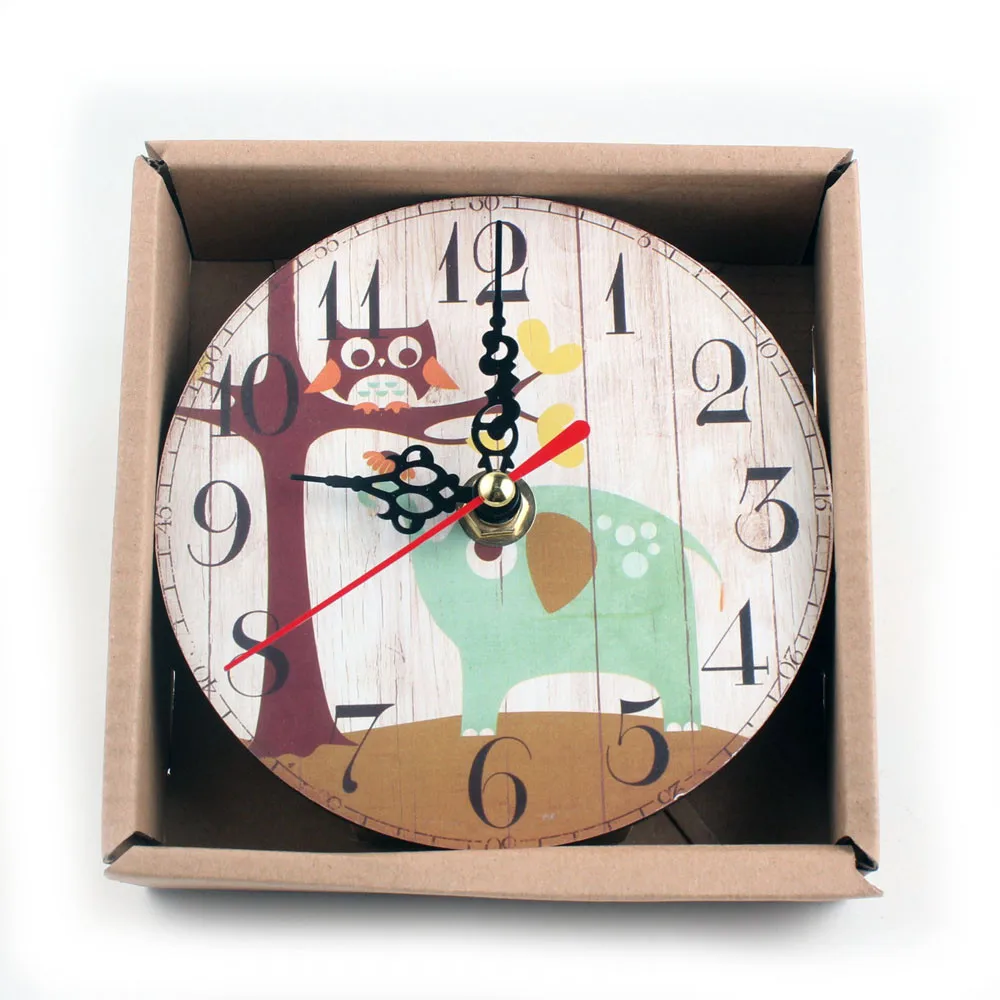 Деревянные настенные часы в винтажном стиле бесшумные антикварные деревянные